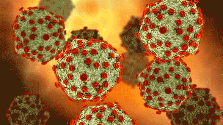 Image of HIV virus