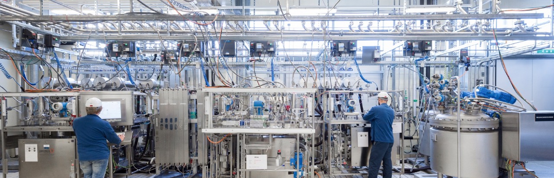 Continuous flow manufacturing facility